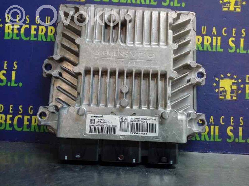 Engine control unit/module   SW9663700280,HW9660054980,5WS40244DT