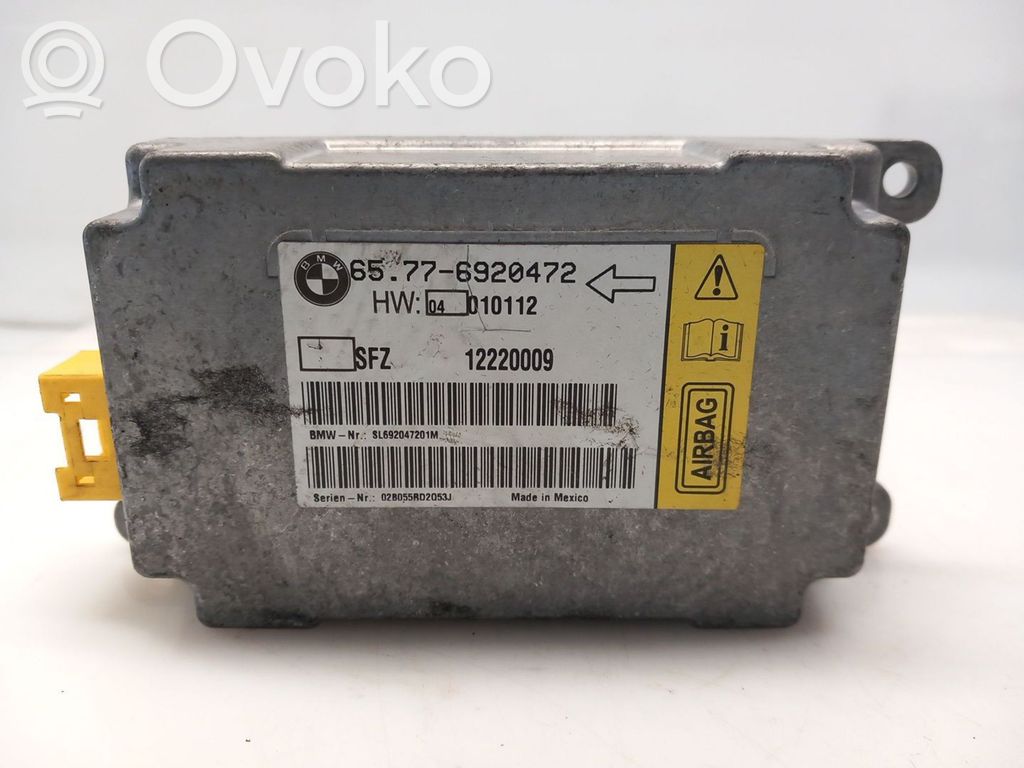 Unidad de control/módulo del Airbag   65776920472
