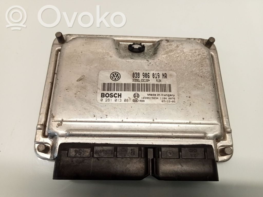 Skoda Roomster (5J) Unitate/modul de control motor 