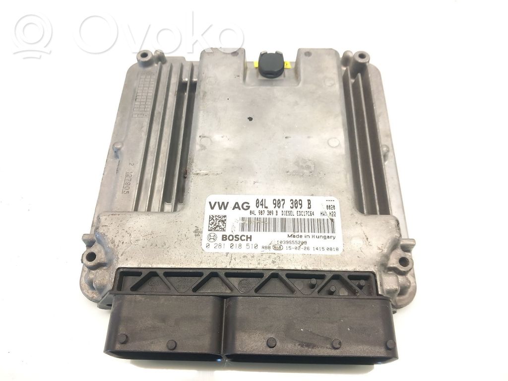 Unidad de control/módulo del motor   04L907309B