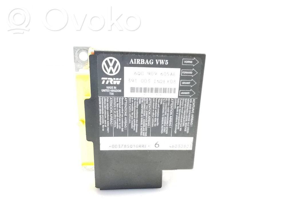 Seat Ibiza III (6L) Sterownik / Moduł Airbag 