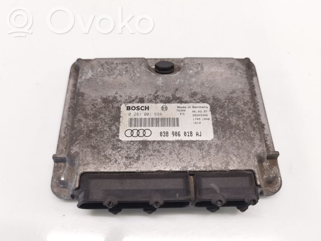 Engine control unit/module   038906018AJ,0281001694