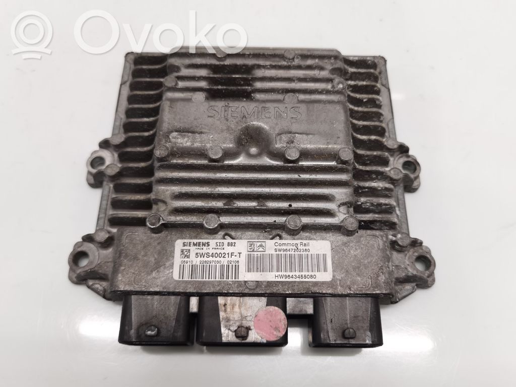 Citroen C3 Engine control unit/module 
