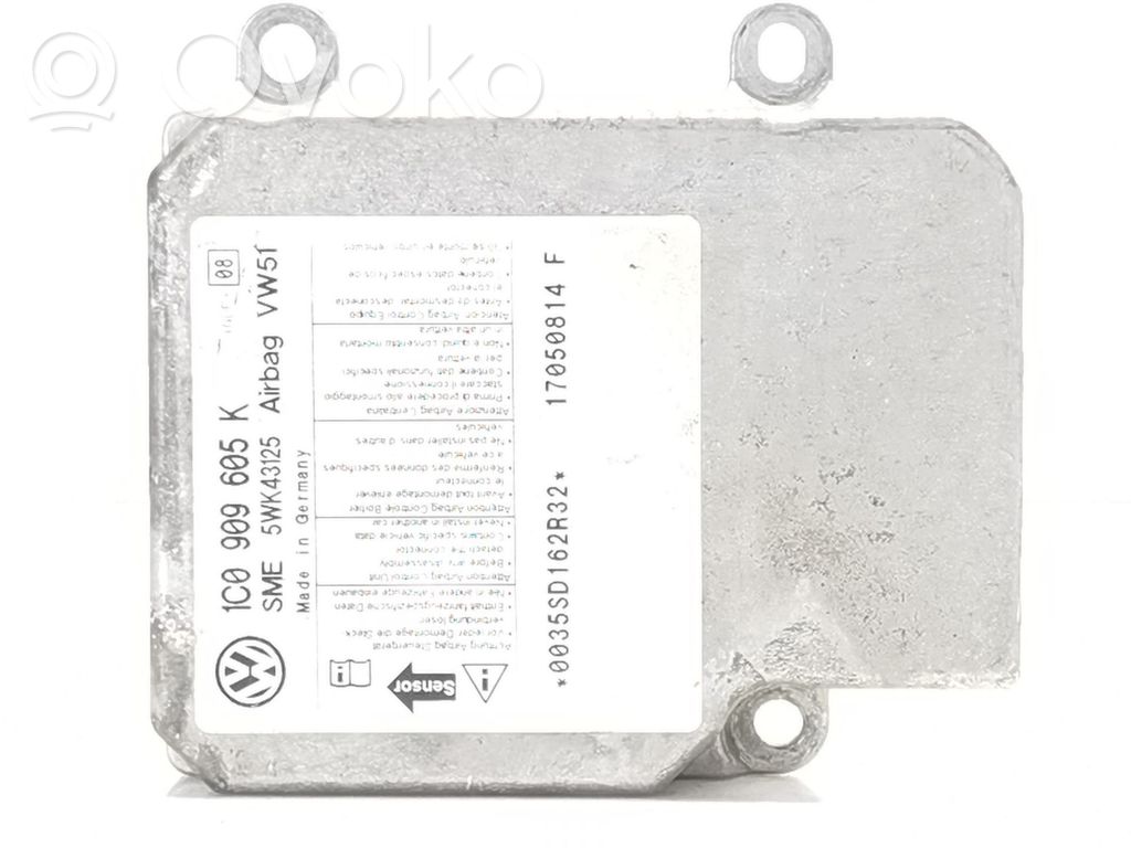 Skoda Fabia Mk1 (6Y) Unitate/modul de comandă airbaguri 