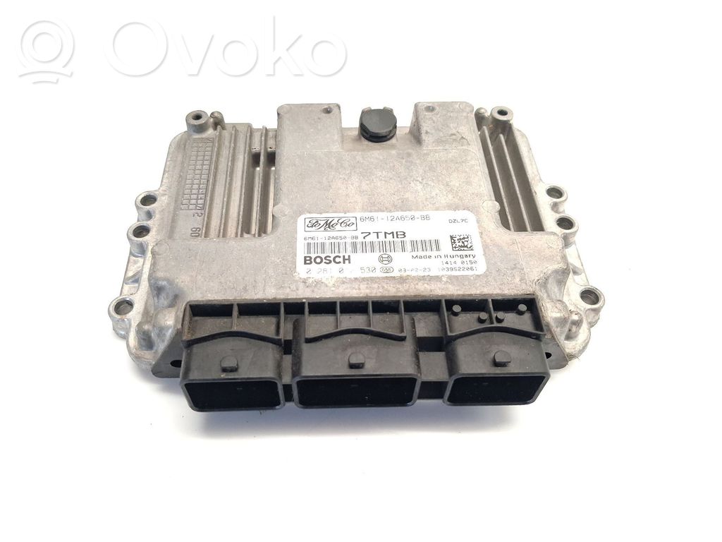 Engine control unit/module   6M6112A650BB,0281012530,7TMA