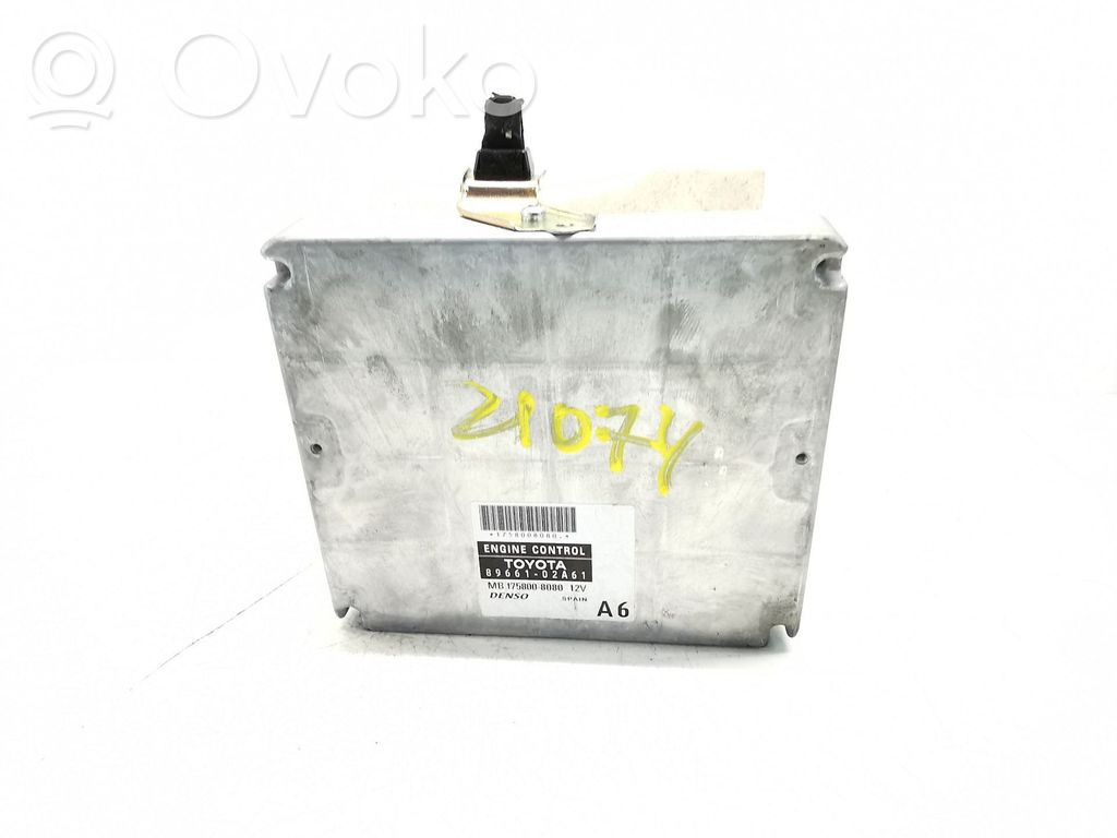 Engine control unit/module   8966102A61,MB1758008081