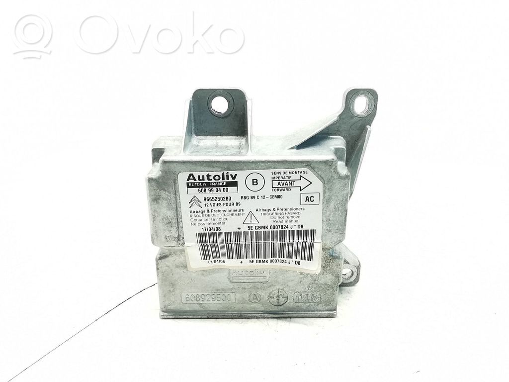 Peugeot Partner Airbag control unit/module 