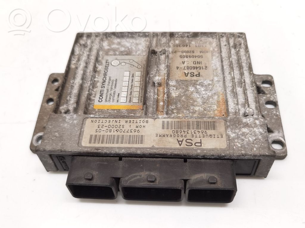 Engine control unit/module   9643134680,21646087