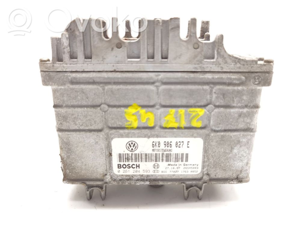 Centralina/modulo del motore   6K0906027E,0261204593