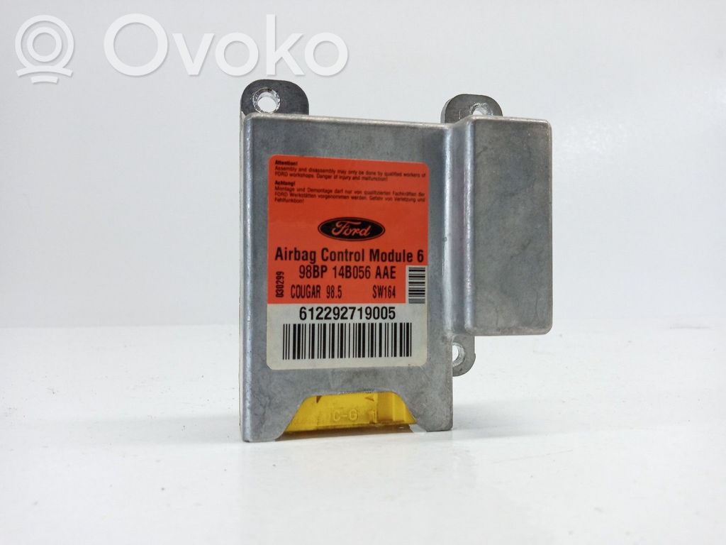 Module de contrôle airbag   98BP14B056AAE,612292719005