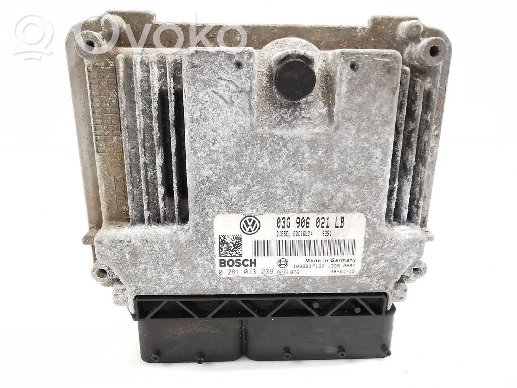 Skoda Octavia Mk2 (1Z) Unitate/modul de control motor