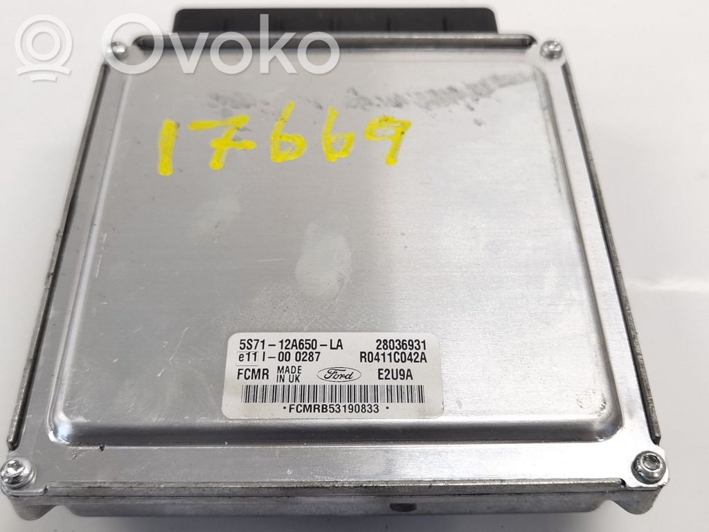 Unidad de control/módulo del motor   5S7112A650LA