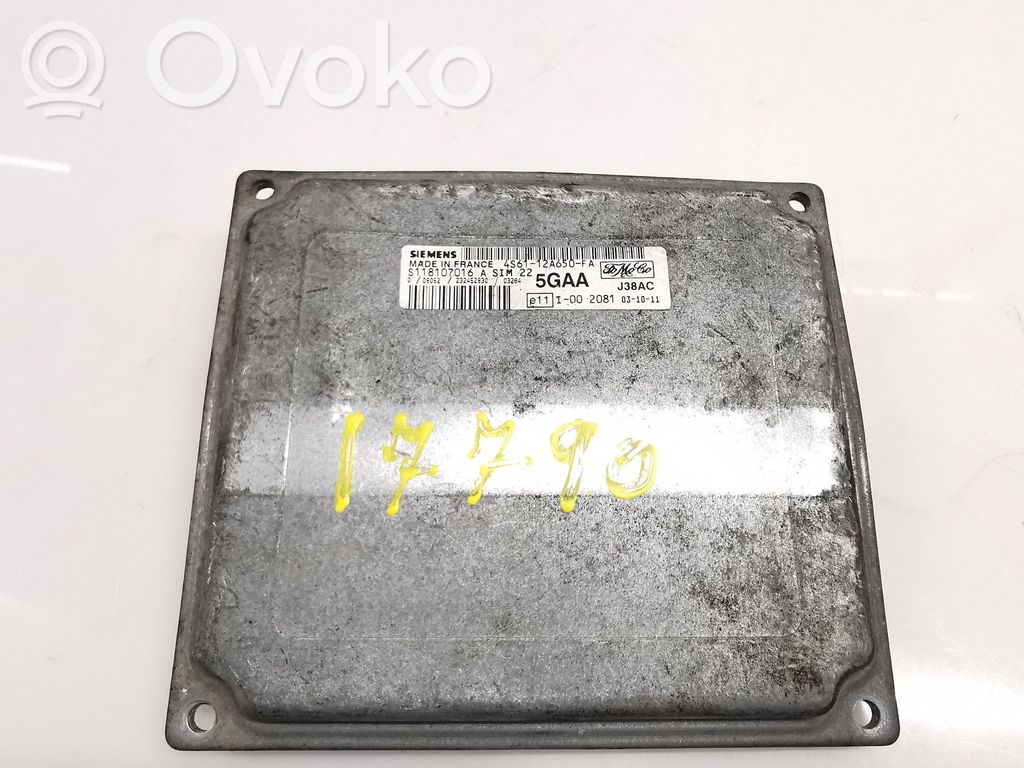 Ford Fiesta Engine control unit/module 