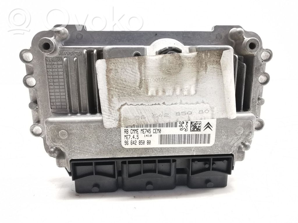 Unidad de control/módulo del motor   9664285080,ME745,9664285080