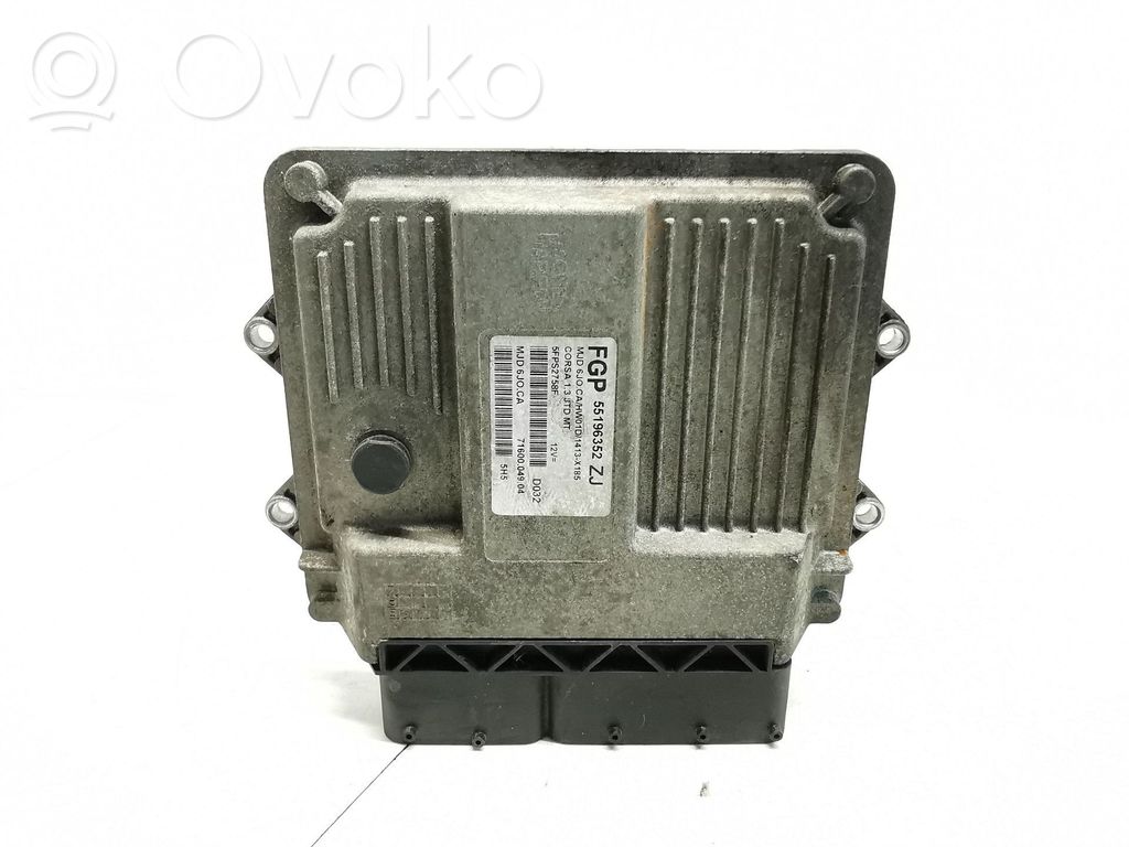 Engine control unit/module   55196352ZJ,7160004904,MJD6JOCA