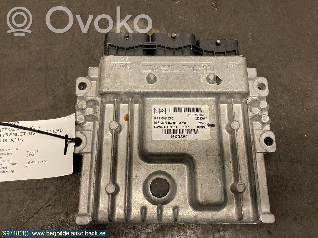 Citroen C5 Injection control unit/module 