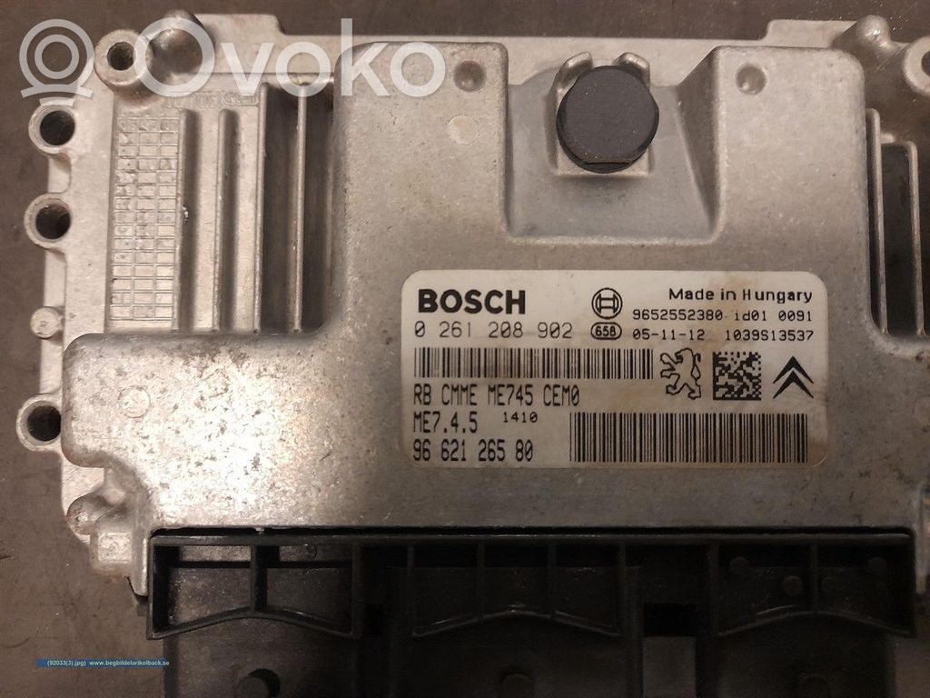 Citroen C3 Injection control unit/module 