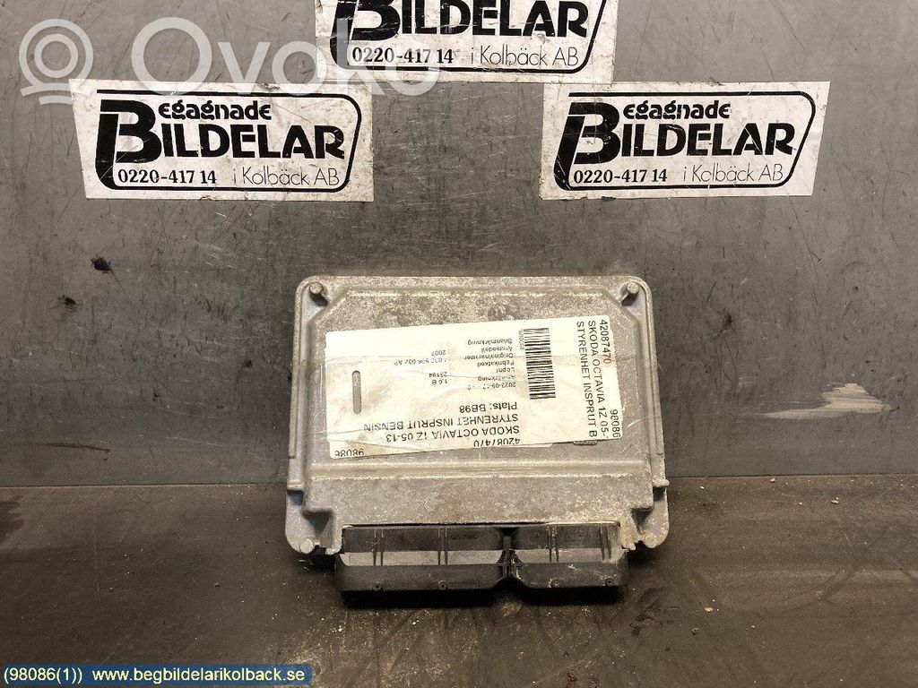 Skoda Octavia Mk2 (1Z) Injection control unit/module 