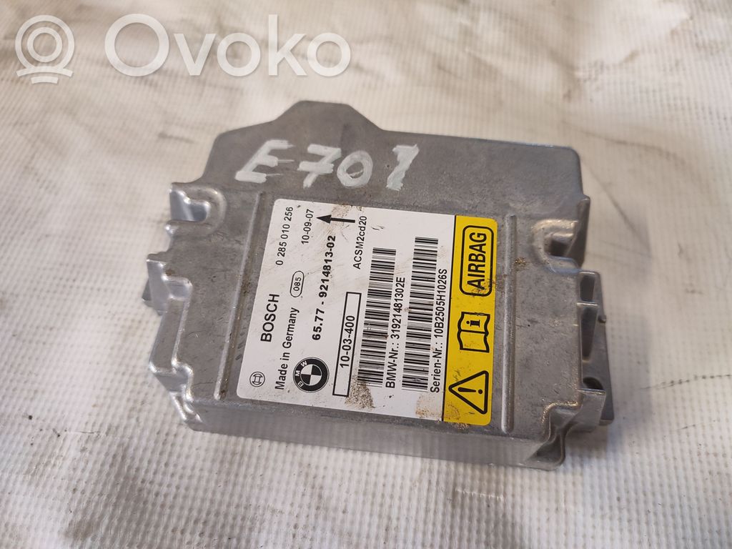 Unidad de control/módulo del Airbag   9214813,65779214813,0285010256,65779131529,65779141776,65779154109,65779159795,65779165623,65779171948,65779189905,65779204849,65779240083