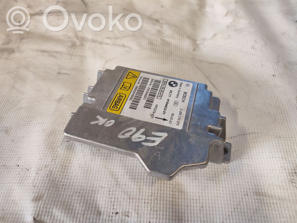 Airbag control unit/module   9184432,65779166057,65779134280,65779122500,65779125224