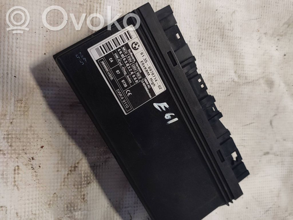 BMW 5 E60 E61 Komforto modulis 