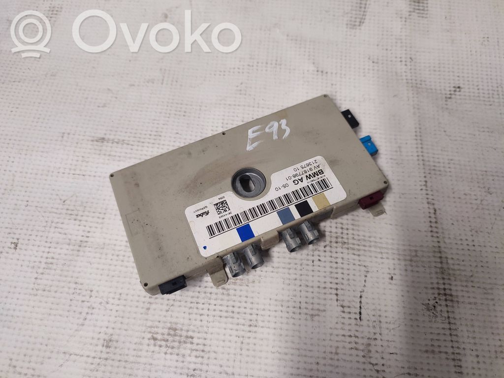 BMW 3 E92 E93 Antenos stiprintuvas 