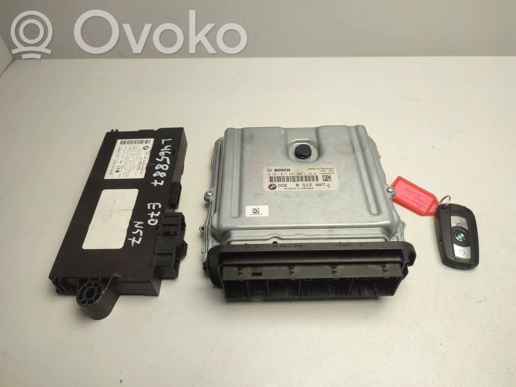 Komputer / Sterownik ECU i komplet kluczy   13618512407,13618517015,13618510838,13618506570,13618512294