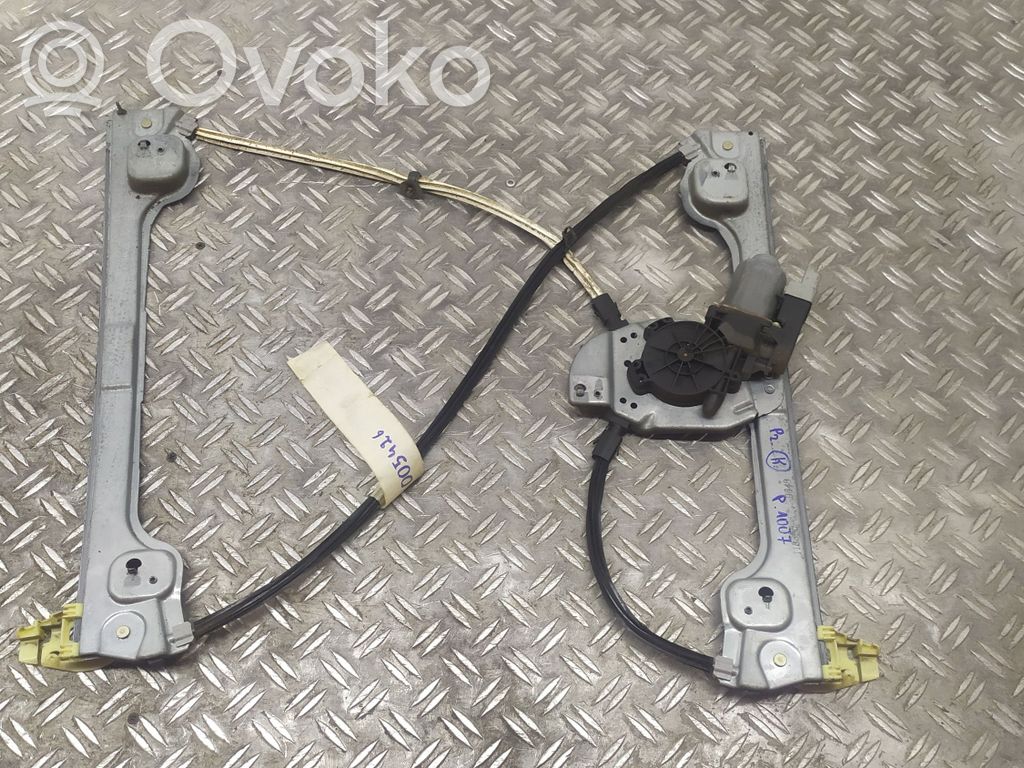 Peugeot 1007 Front door window regulator with motor 