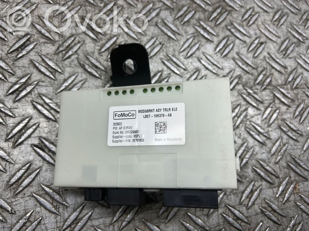 Brake system control unit/module   LB5T19H378