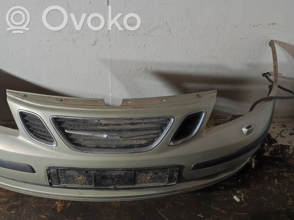 Saab 9-3 Ver2 Передний бампер 