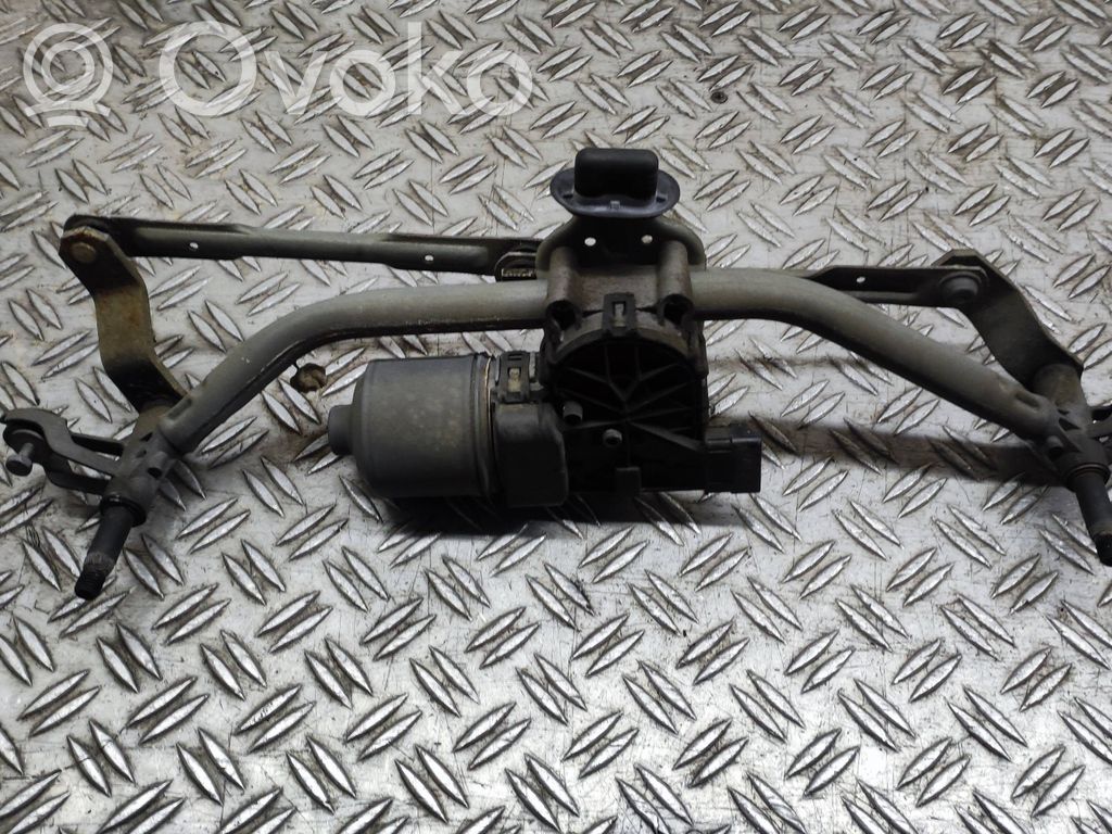 Peugeot 207 CC Mechanizm i silniczek wycieraczek szyby przedniej / czołowej 