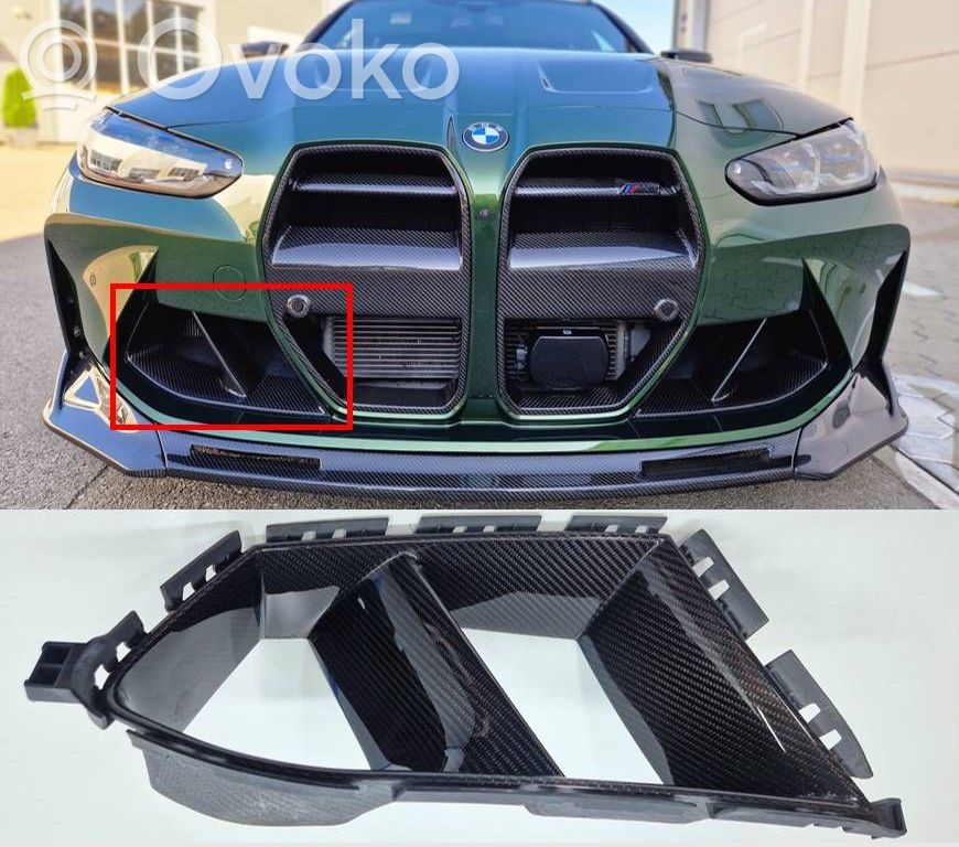 BMW M3 G80 Mascherina inferiore del paraurti anteriore 