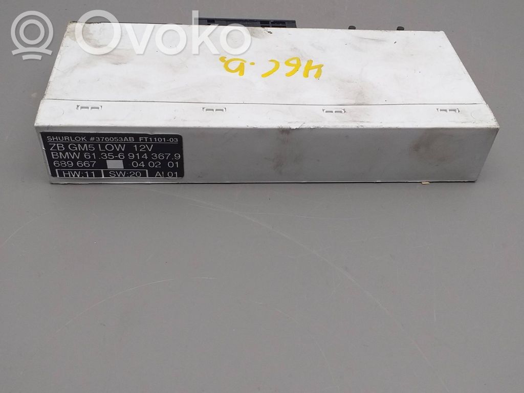 BMW 3 E46 Komforto modulis 