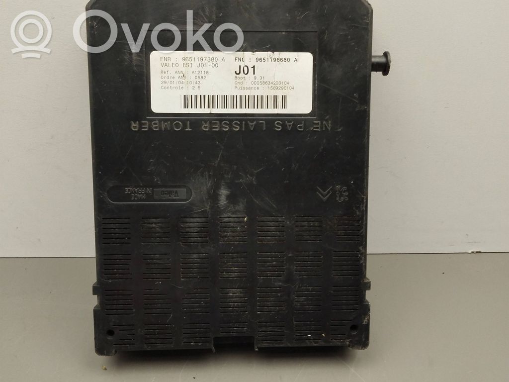 Citroen C5 Comfort/convenience module 