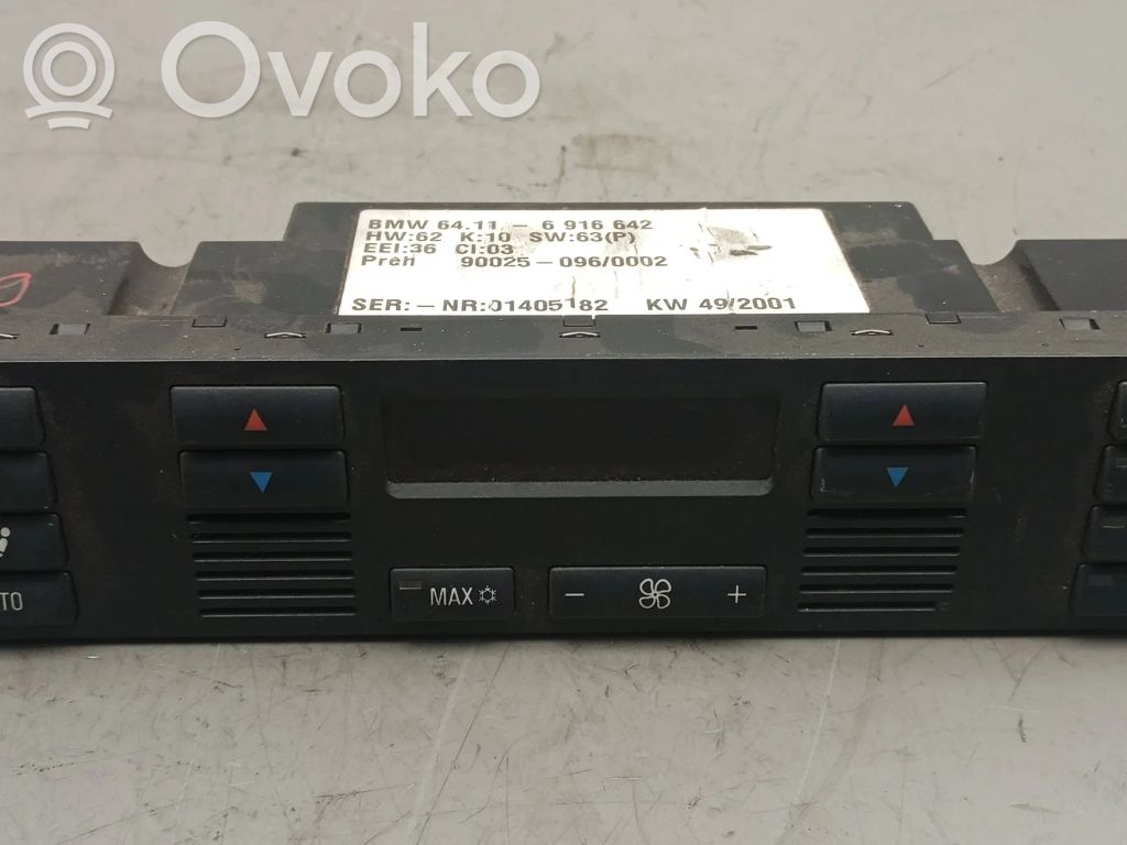 BMW 5 E39 Climate control unit 