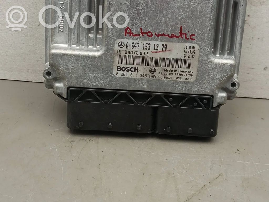 Mercedes-Benz E W211 Engine control unit/module 