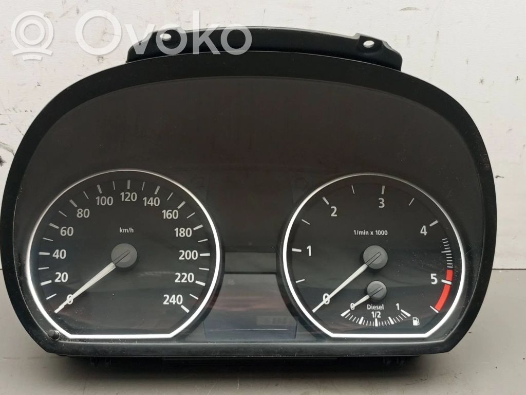 BMW 1 E81 E87 Speedometer (instrument cluster) 
