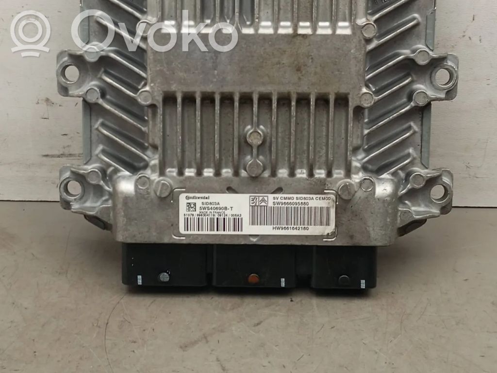 Engine control unit/module   5WS40690B,9666095880,SID803A