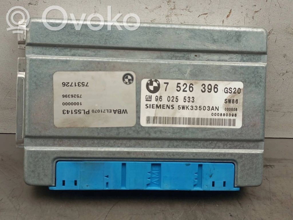 Unidad de control/módulo de la caja de cambios   7526396,96025533
