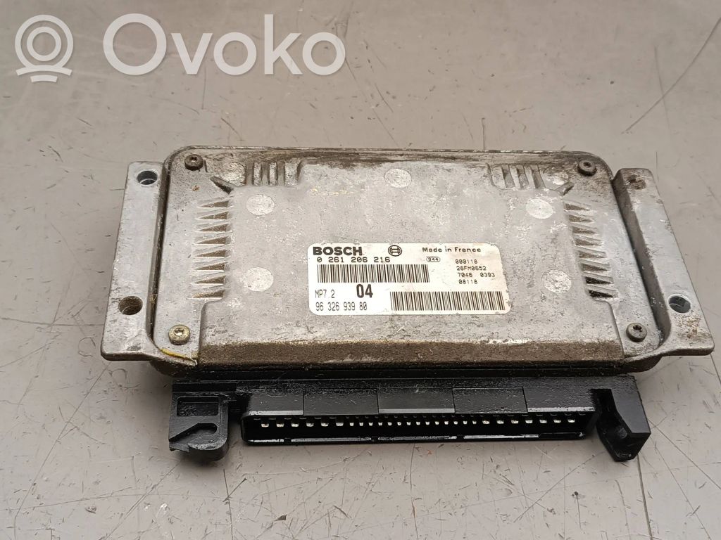 Citroen Xsara Picasso Engine control unit/module 