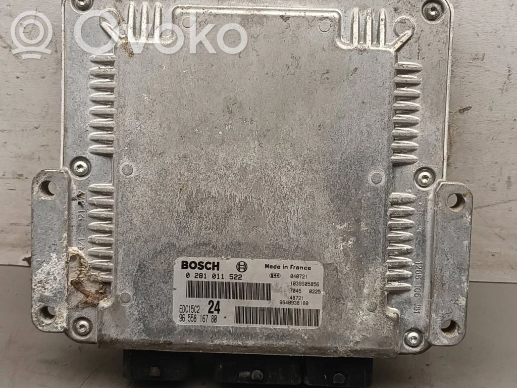 Peugeot 807 Engine control unit/module 