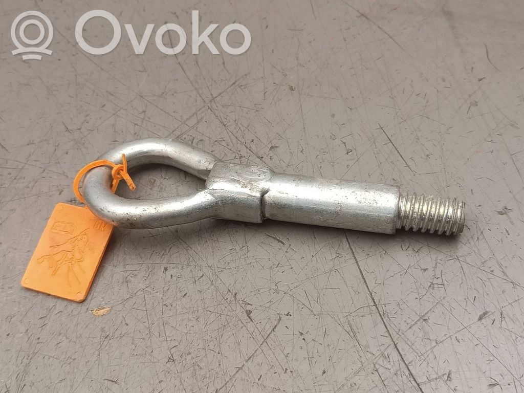 Towing hook eye