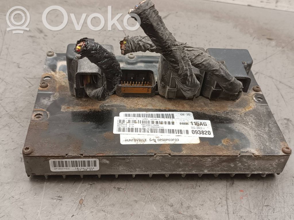 Chrysler Sebring (ST-22 - JR) Variklio valdymo blokas 