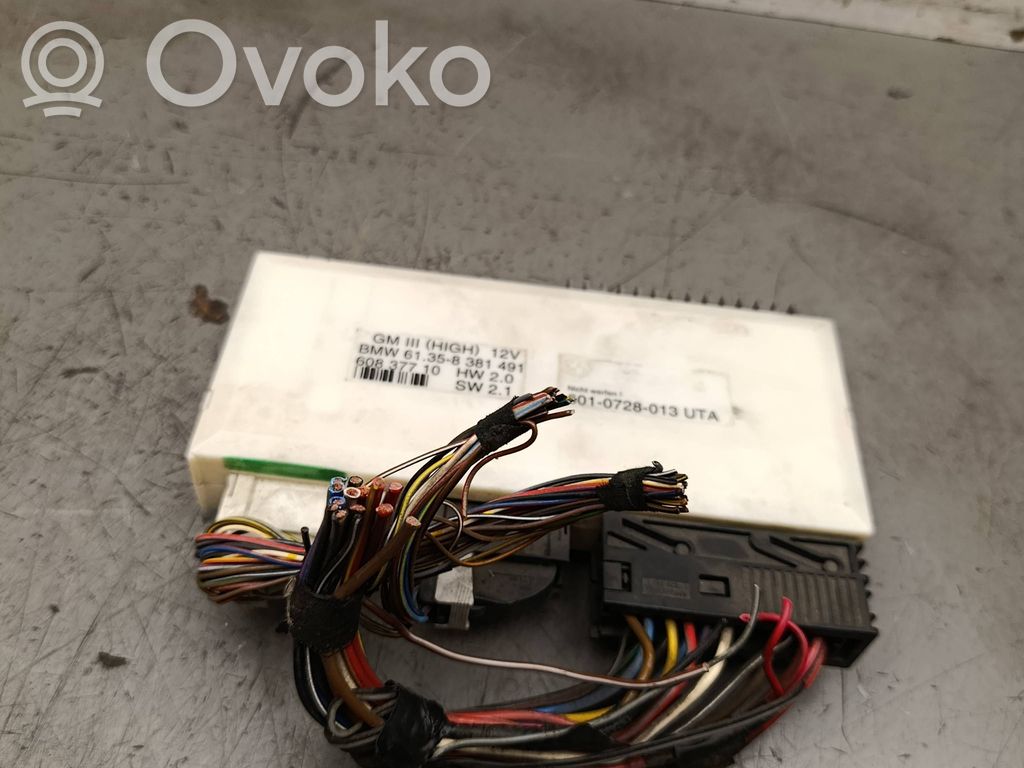 BMW 5 E39 Komforto modulis 