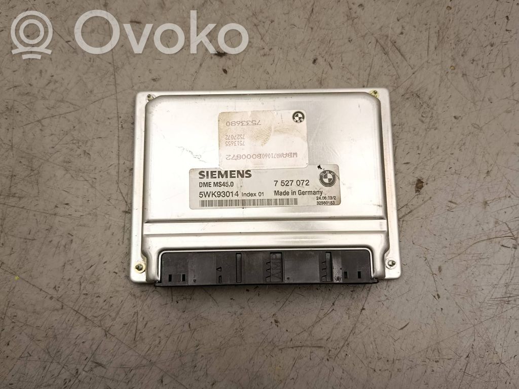 BMW 5 E60 E61 Engine control unit/module 