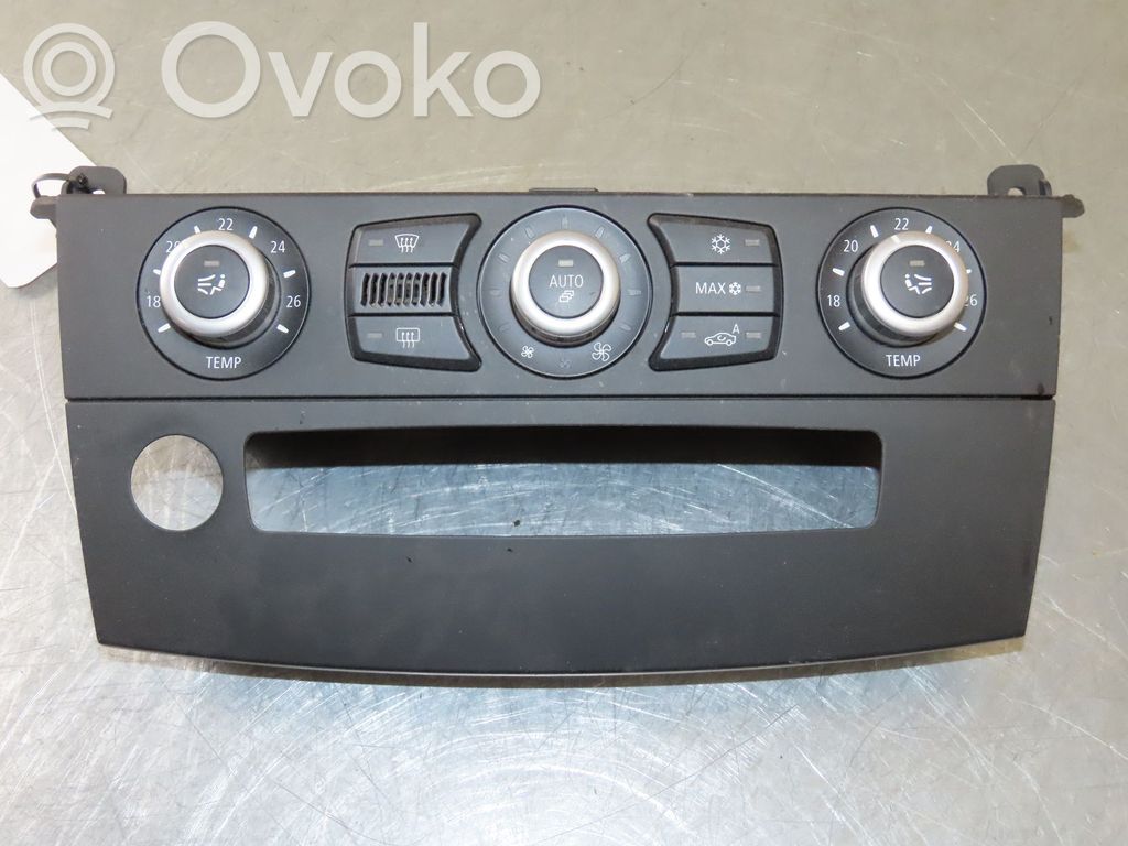 BMW 5 E60 E61 Climate control unit 