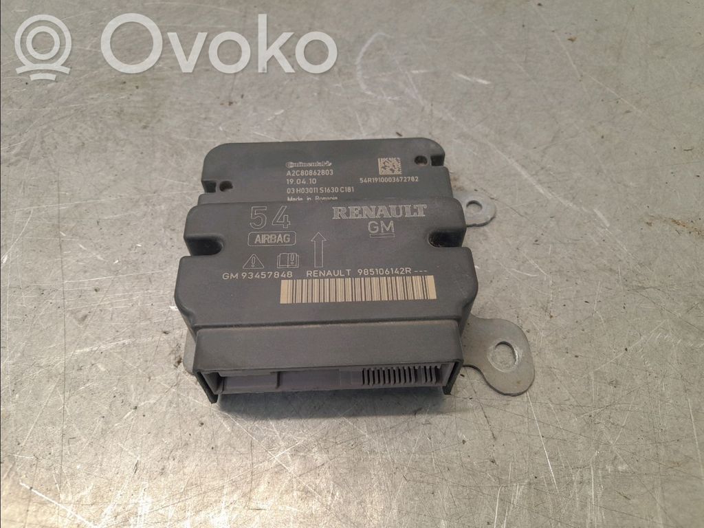 Fiat Talento Unitate/modul de comandă airbaguri 