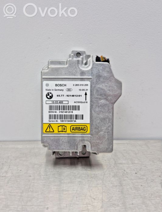 Sterownik / Moduł Airbag   9214812,9214812,9214812,0285010255,65779214812,6577921481201