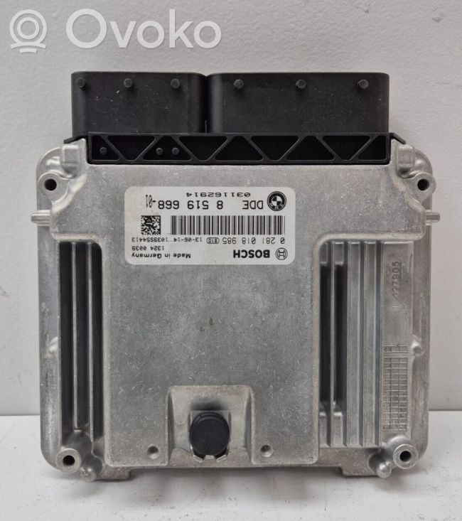 Engine control unit/module   8519668,8519668,851966801,0281018985,DDE8519668