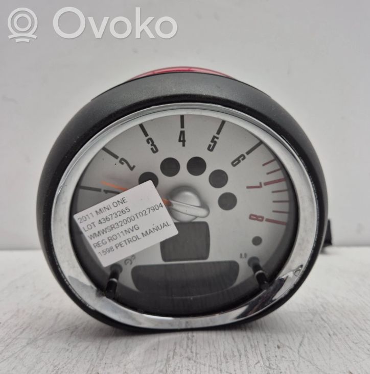 Mini One - Cooper Coupe R56 Speedometer (instrument cluster) 